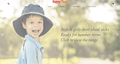 Desktop Screenshot of happytoes.com.au